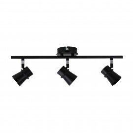 Oriel Lighting-Yarra 3 & 4 Light LED Ready Adjustable Spotlight - Black / White